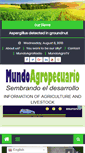 Mobile Screenshot of mundoagropecuario.com